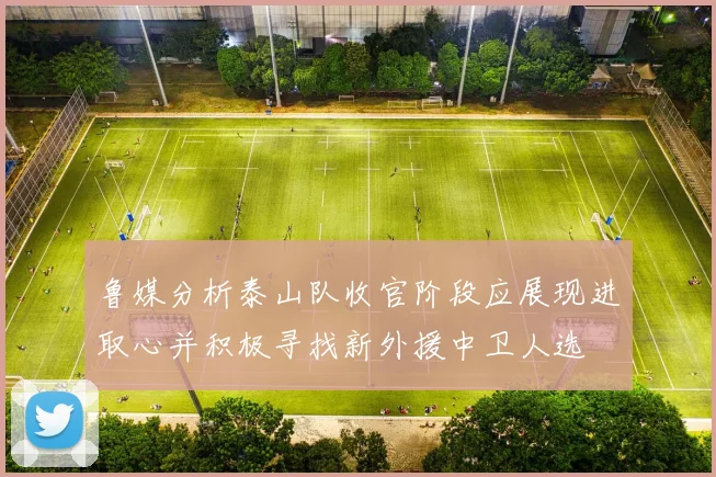 鲁媒分析泰山队收官阶段应展现进取心并积极寻找新外援中卫人选